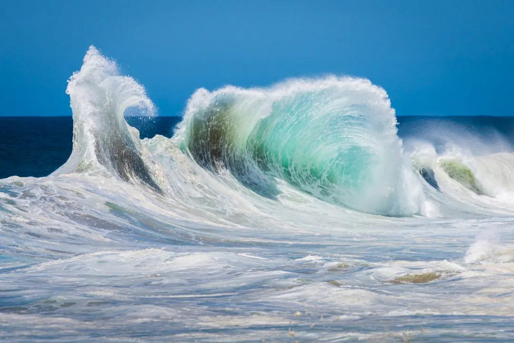 Huge Wave Backwash 