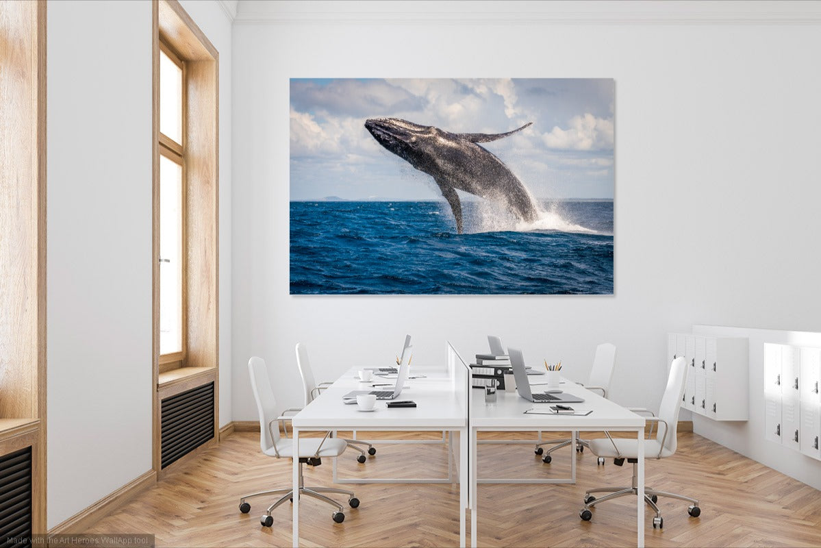 Whale Of A Time wall art