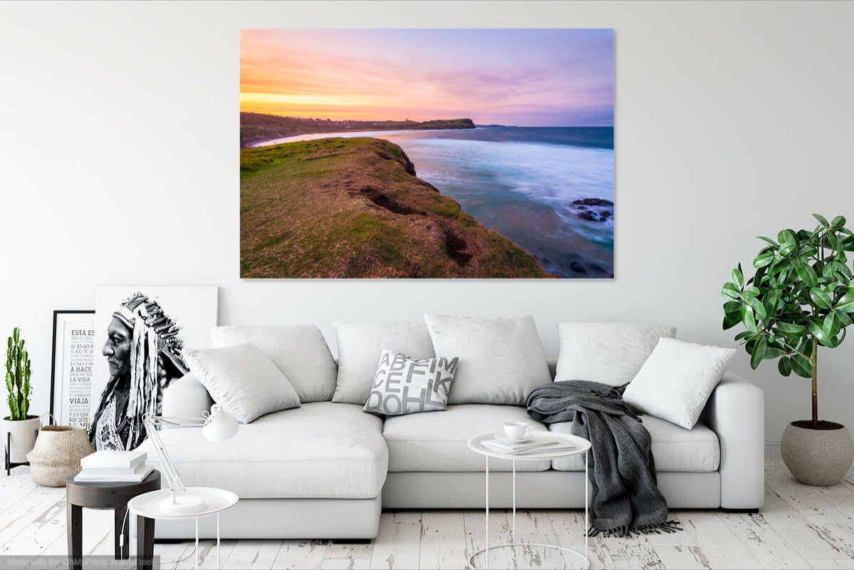 From Boulders to Lennox Point Sunset wall image