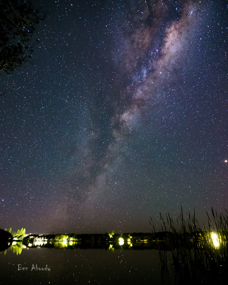 Lake Ainsworth, Milky Way - Ben Aboody Photography