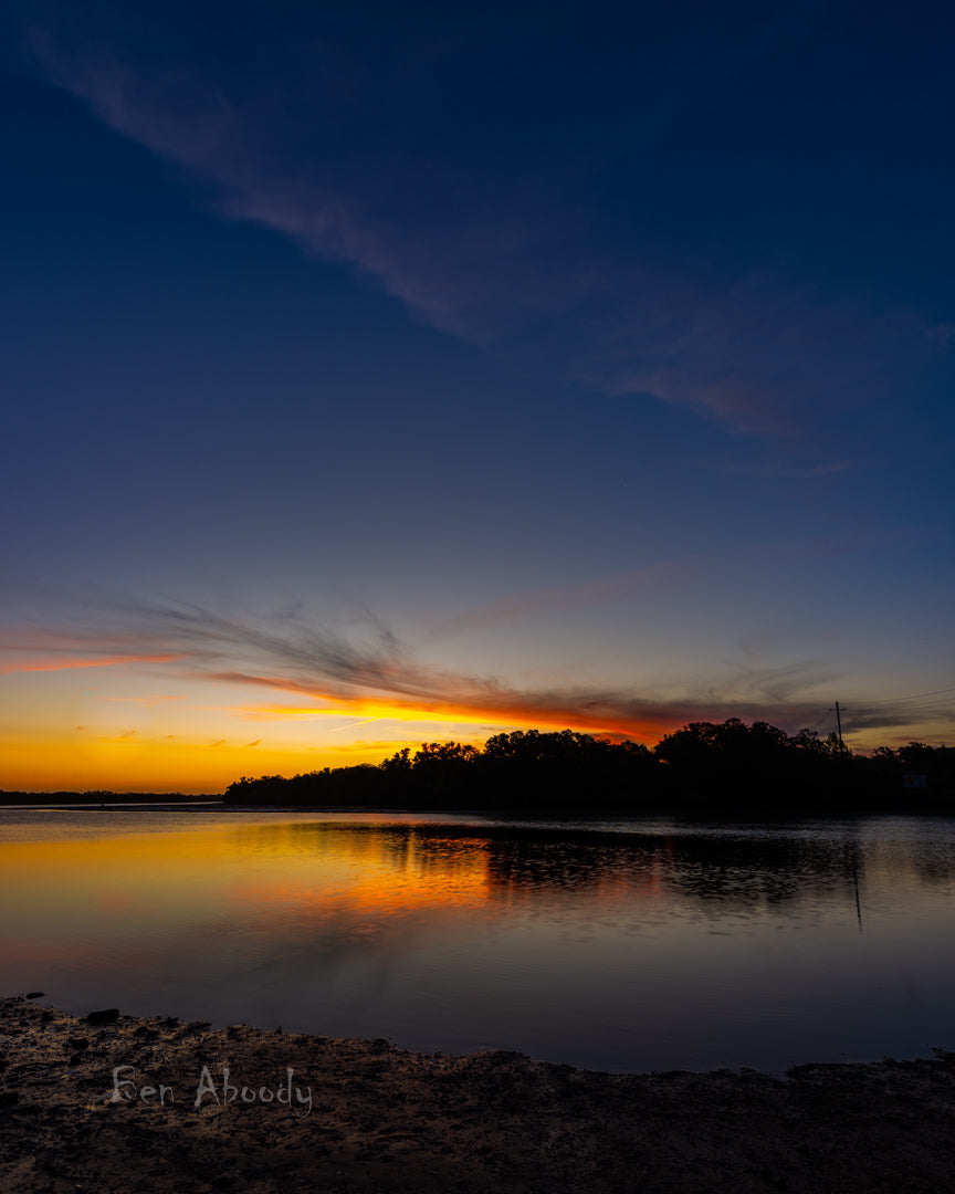 North Creek Sunset Lennox - Ben Aboody Photography