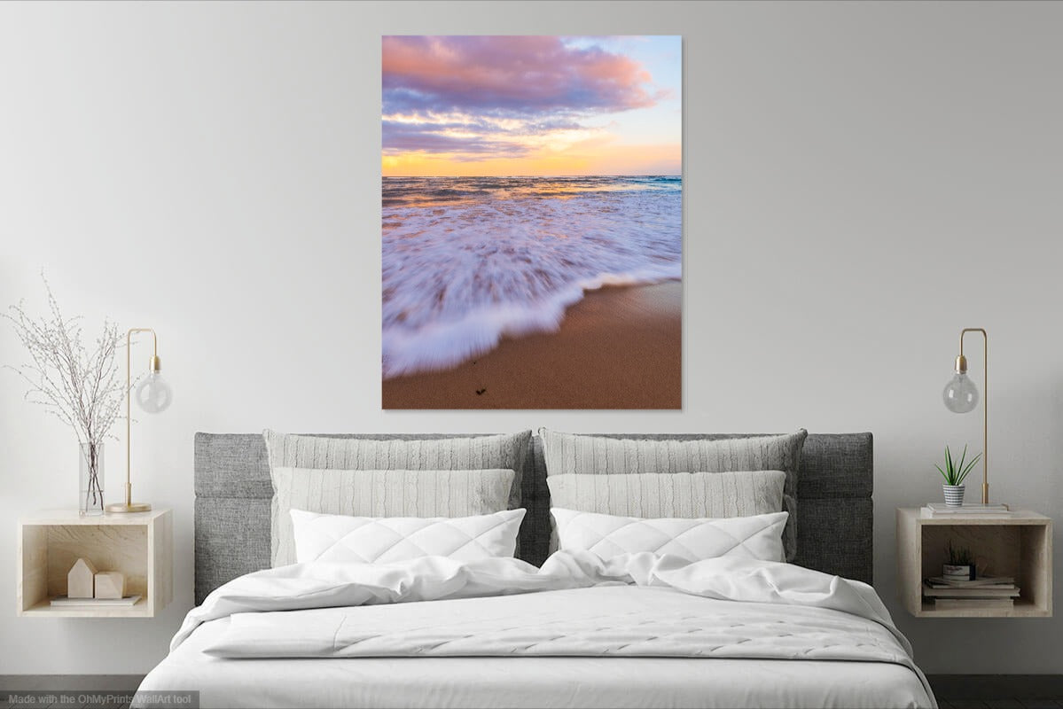 Scarborough beach Sunset wall image
