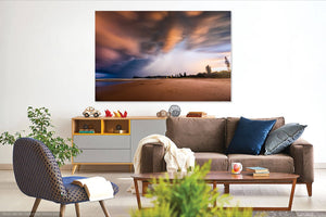 Slow Shutter Clouds 7 Mile Beach wall image