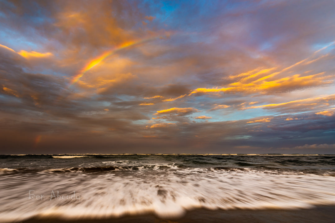 Sunset Rainbow - Ben Aboody Photography