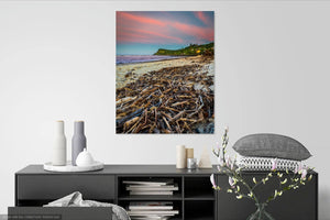 Sunset at Lennox Head Wall Mount print