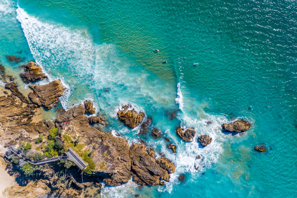 The Pass Byron Bay Drone Photo