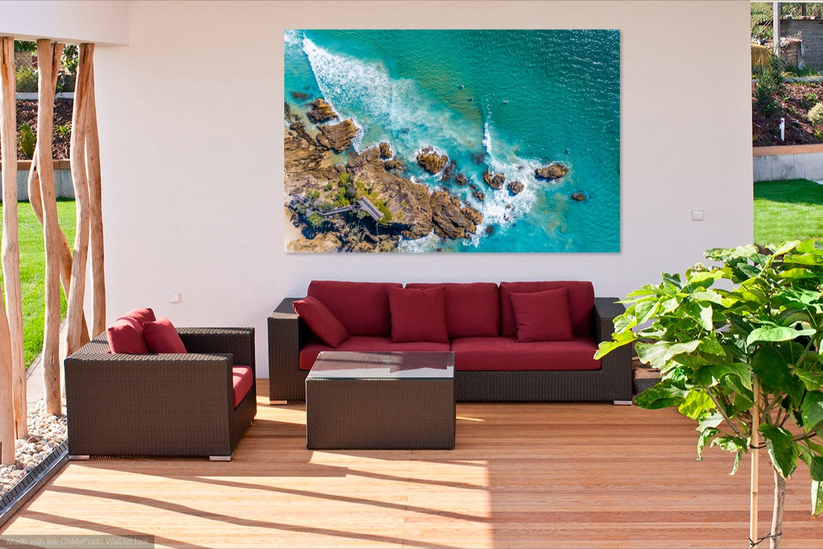The Pass Byron Bay Drone Photo wall image
